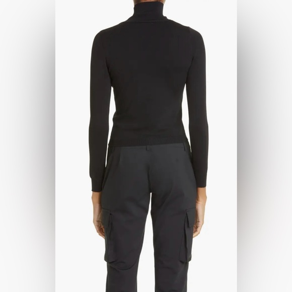 Miaou Otto Asymmetric Zip Turtleneck Sweater New Size Small - Picture 4 of 11